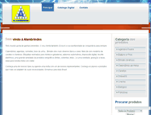 Tablet Screenshot of alambrindes.com.br
